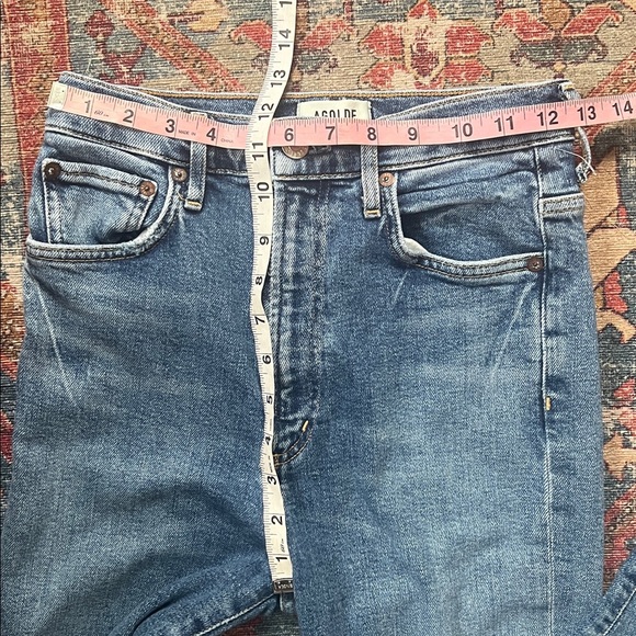 Agolde Pinch Waist Skinny Jeans Size 26 A165B-1256
Cut 54666 - Picture 6 of 11